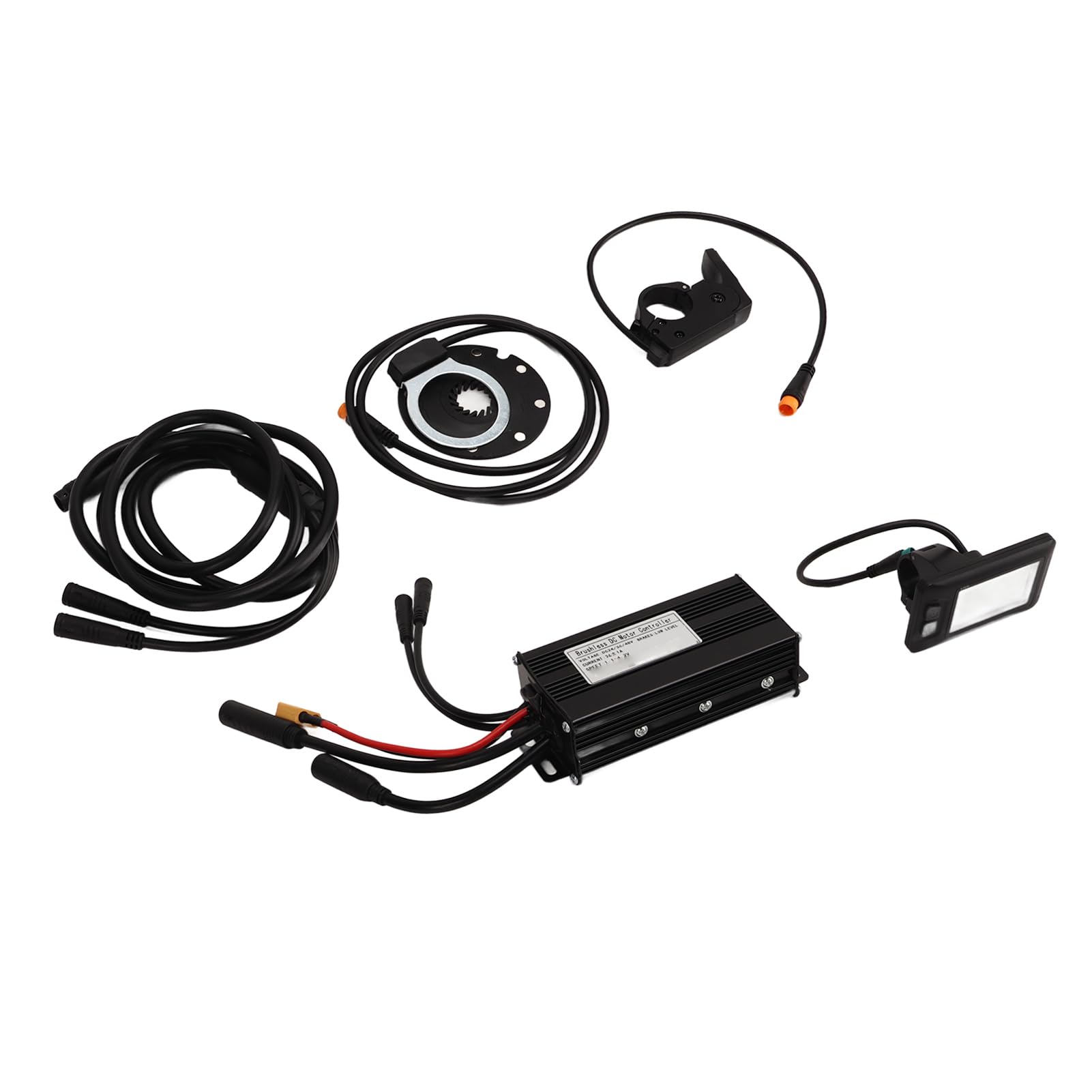 Controlador de 3 modos Sinewave 26A con panel de visualización EN05 Acelerador de dedo Conector impermeable Kit de modificación de bicicleta para scooter eléctrico Bicicleta