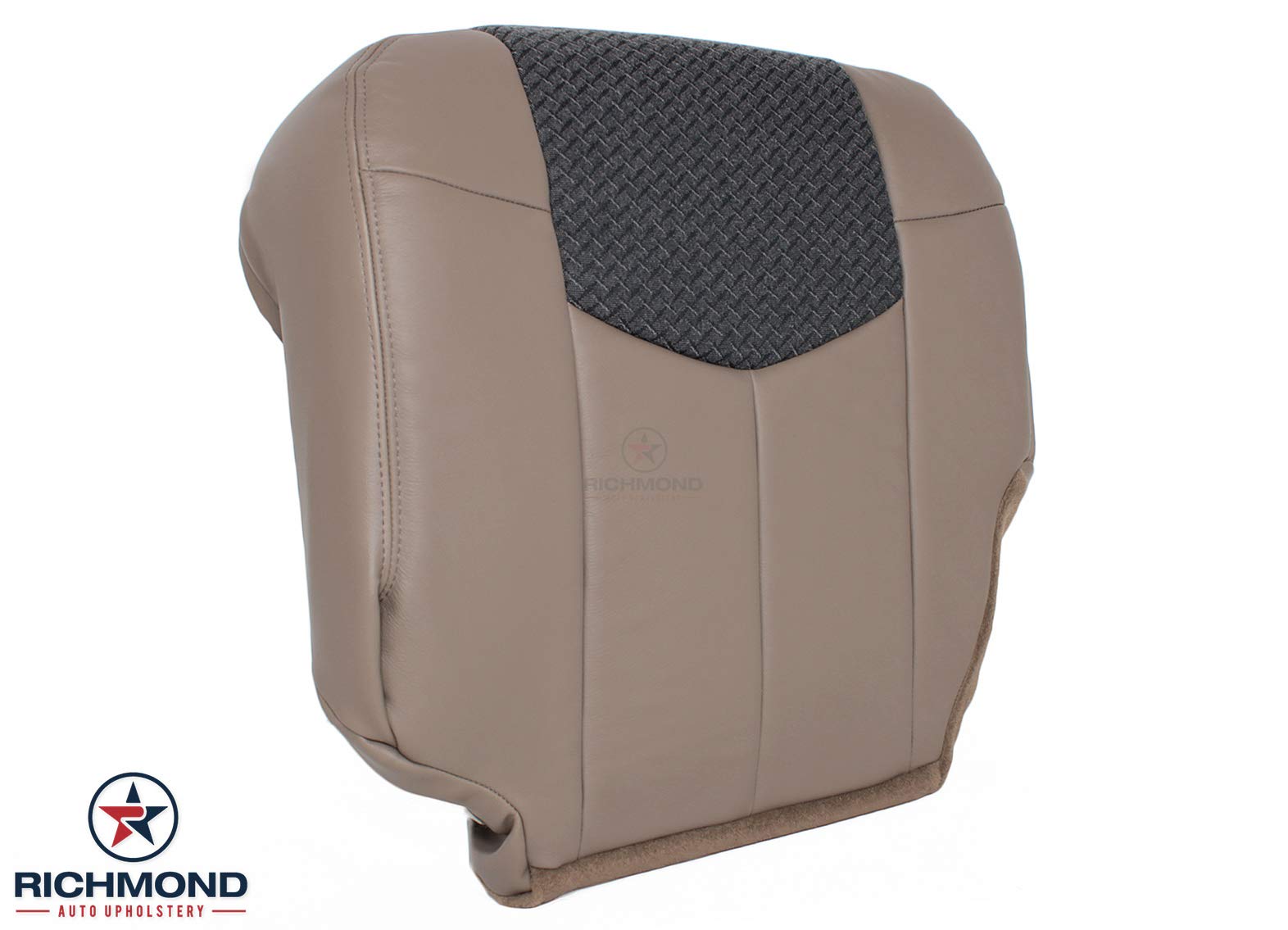 Funda Asiento Silverado 2007-2014 Funda De Asiento De Cuero Para Chevy Silverado 2007-2014 - Delantero Conductor Y Pasajero, Negra Funda Asiento Furgoneta