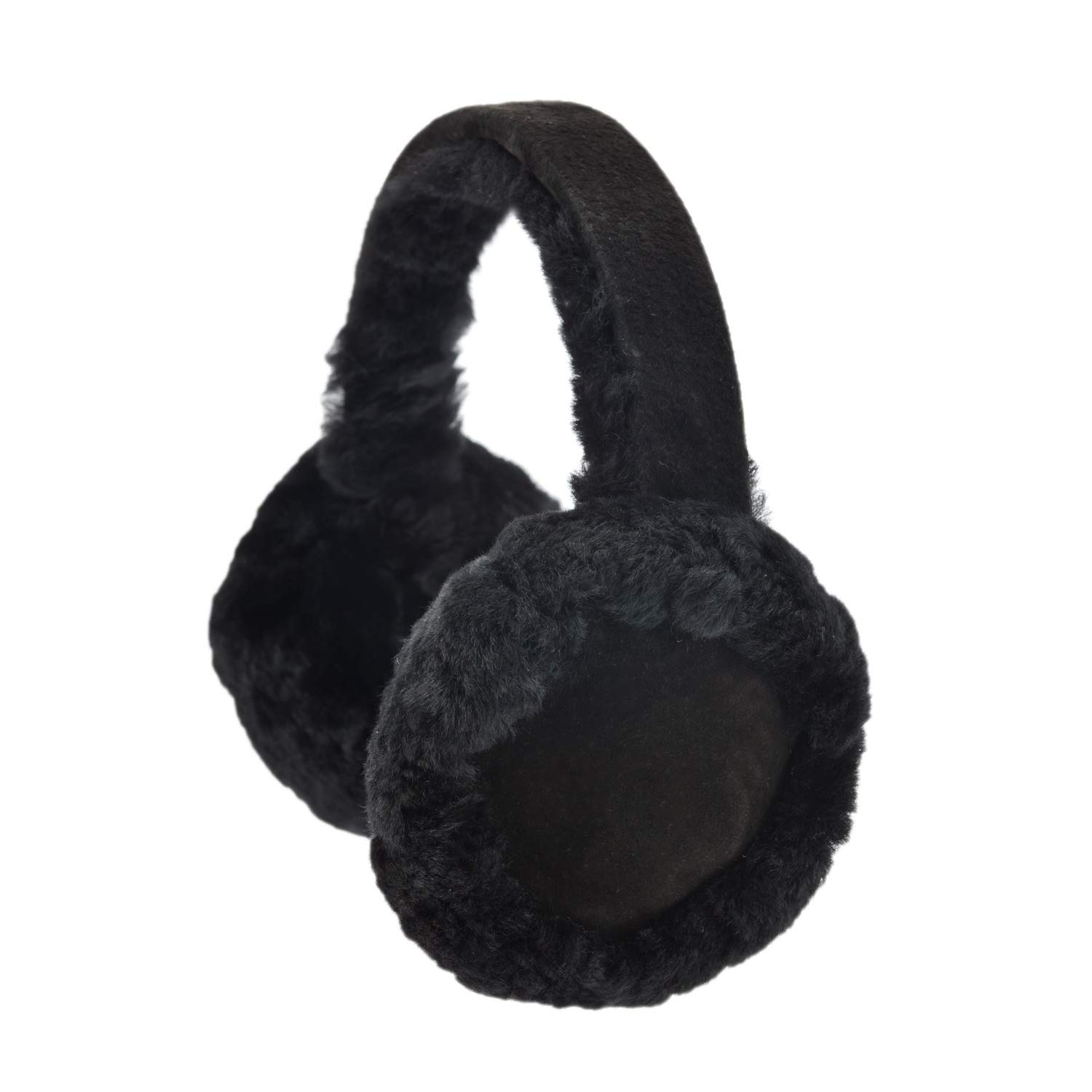 Eastern Counties Leather Womens/Ladies Luxury Sheepskin Earmuffs (One size) (Black)