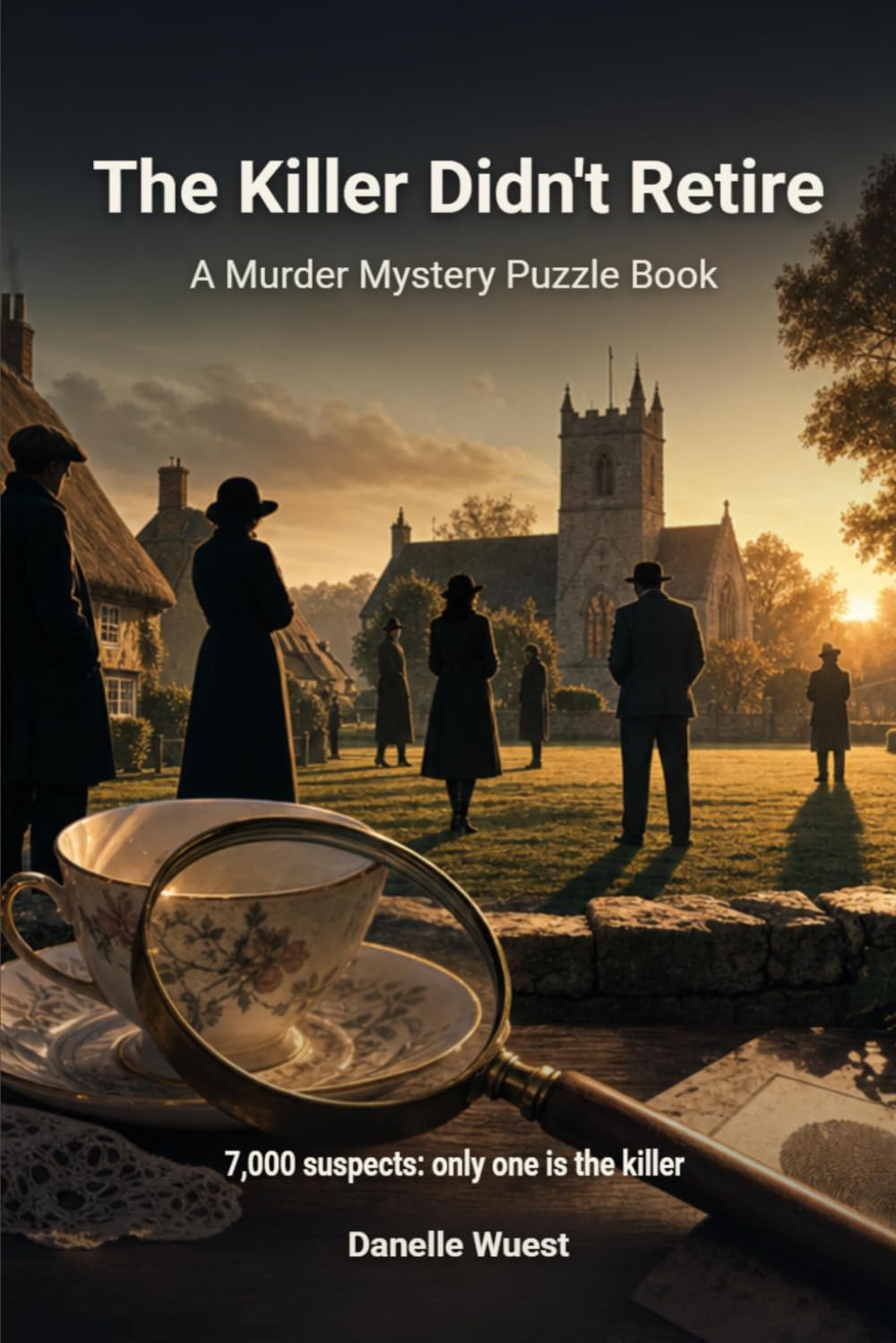The Killer Didn't Retire: A Murder Mystery Puzzle Book: 7,000 Suspects. One killer. No Guessing Required.