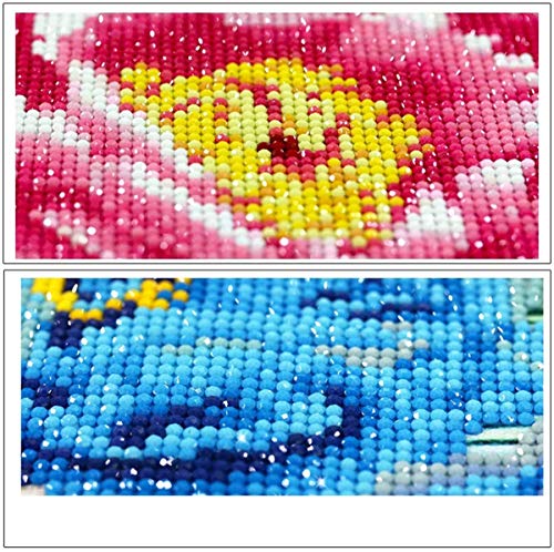 Image of HASTHIP DIY 5D Diamond Painting Kit by Numbers, Full Diamond Crystal Embroidery,Embroidery Cross Stitch Pictures,Decoration Art Crafts for Home(30 * 40CM)