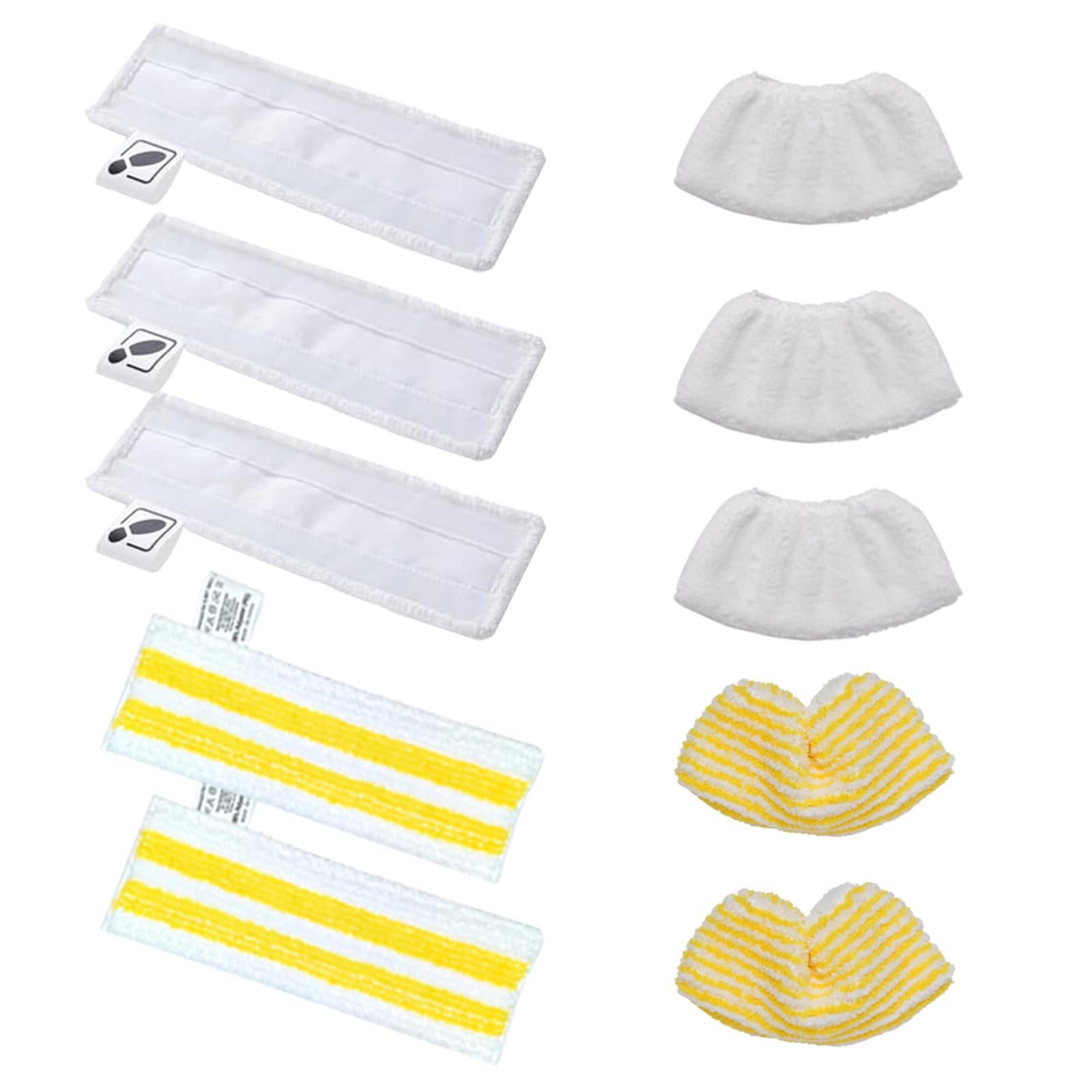 10pcs Microfiber Cloth SC1 SC2 SC4 SC5 Handheld Cleaner Accessories Washable Steam Mop Pads Microfiber Steam Mop Pads