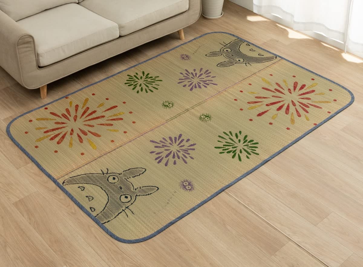 定価21600円】新品となりのトトロ すずめぐさ ラグ カーペット特大長