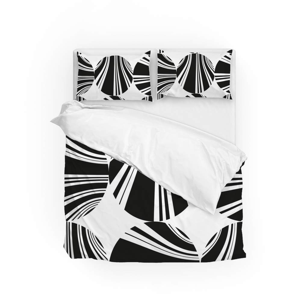 Housse de couette motif Cercle pour créer une chambre moderne et accueillante