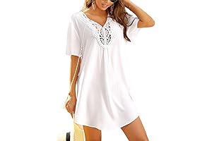 Elegant Lace Crochet Swimsuit Cover Up for Women 2022: Style and Protection by the Beach