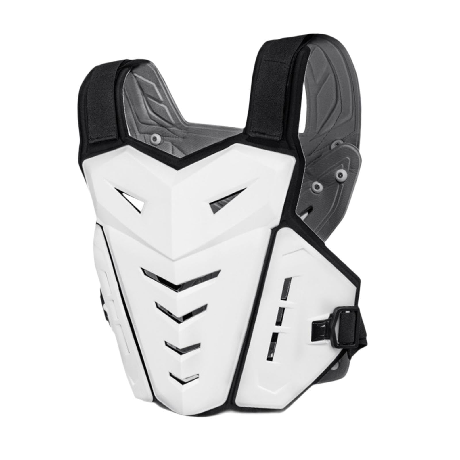 Generic - Protezione toracica per moto, ad alte prestazioni, per adulti, colore: bianco