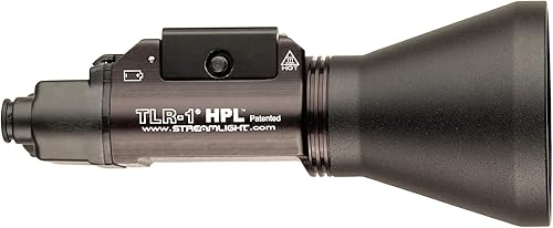 Miniatura 4 de Streamlight 69219 TLR-1 HPL - Luz de arma montada en riel de largo alcance de 1000 lúmenes con estroboscópico con kit de pistola larga con tornillo