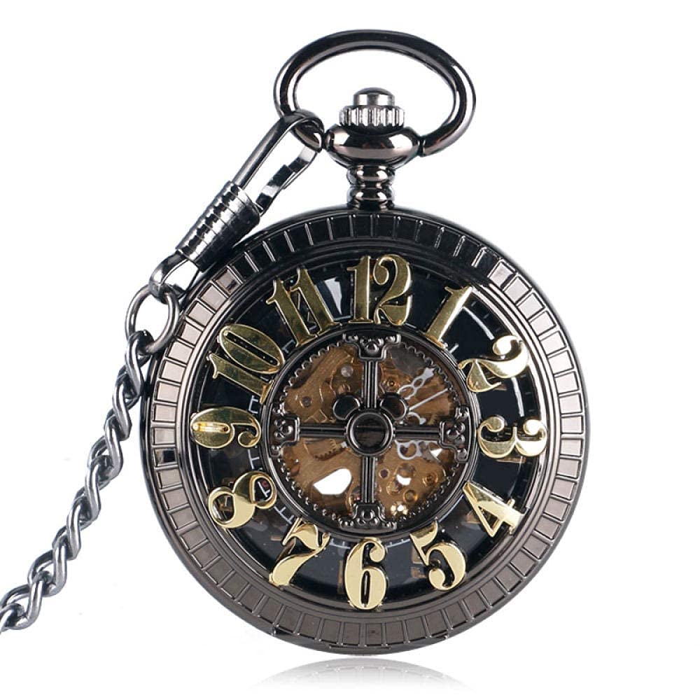 Montre fob mécanique rétro pour parfaire un style victorien ou steampunk