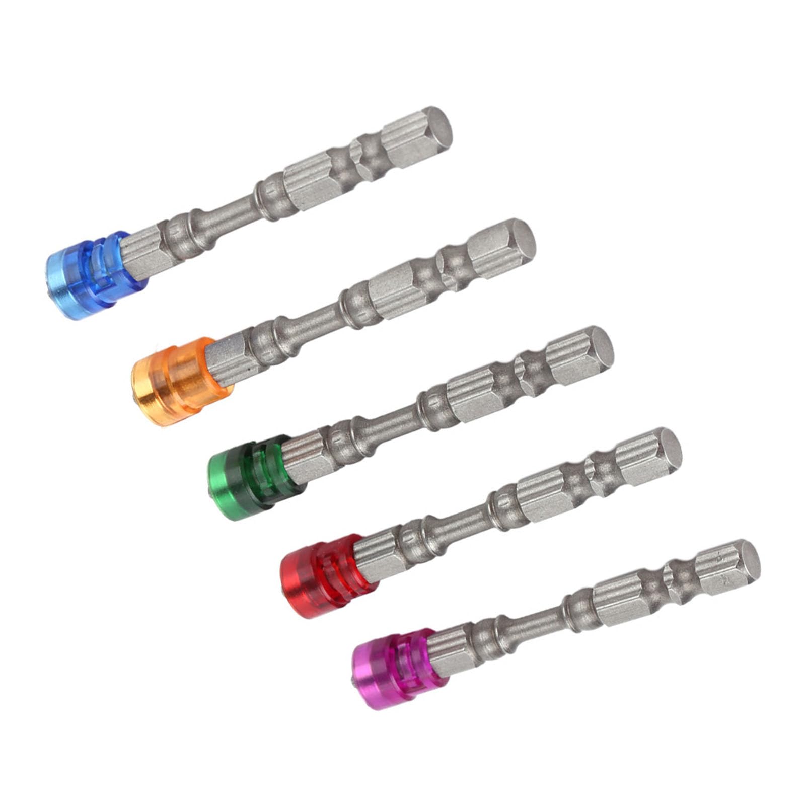 Haosie 5pcs Plasterboard Screw Bits, PH2 Drywall Bit, 1/4inch Screwdriver Bits - Image 4