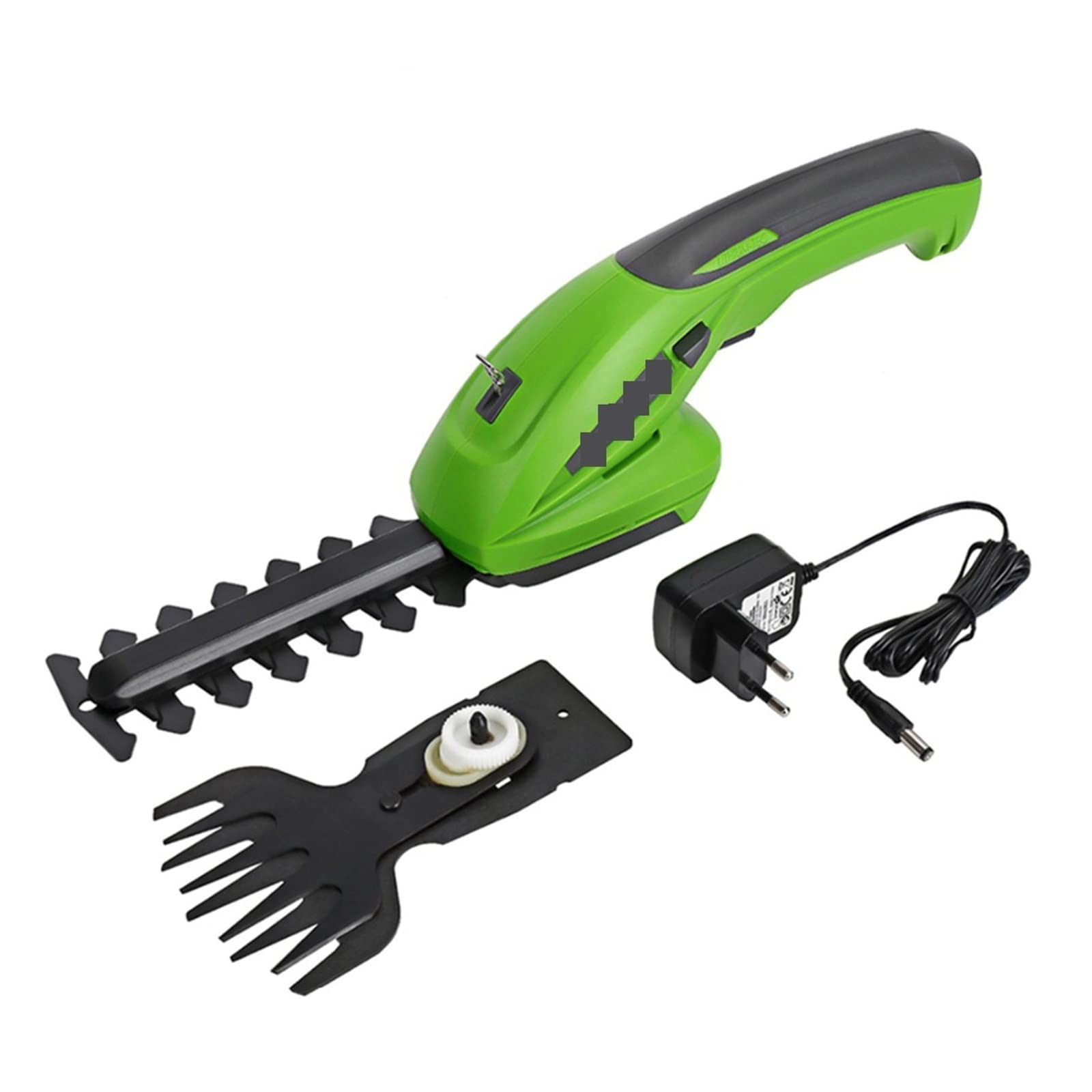 Tondeuse à gazon, 3.6/7.2V 2 en 1 tondeuse électrique Lithium-ion sans fil taille-haie outils de jardin rechargeables taille-haies for l'herbe(7.2V)