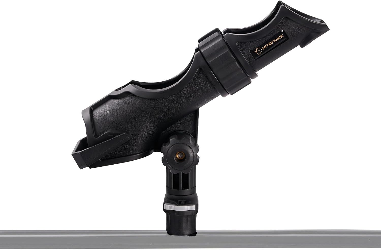 HITORHIKE Fishing Rod Holder Universal Fit Kit Allows for 360-degree Adjustment Kayak Fishing Boat Powerlock Rod Holder HITORHIKE Fishing Rod Holder Universal Fit Kit Allows for 360-degree Adjustment Kayak Fishing Boat Powerlock Rod Holder