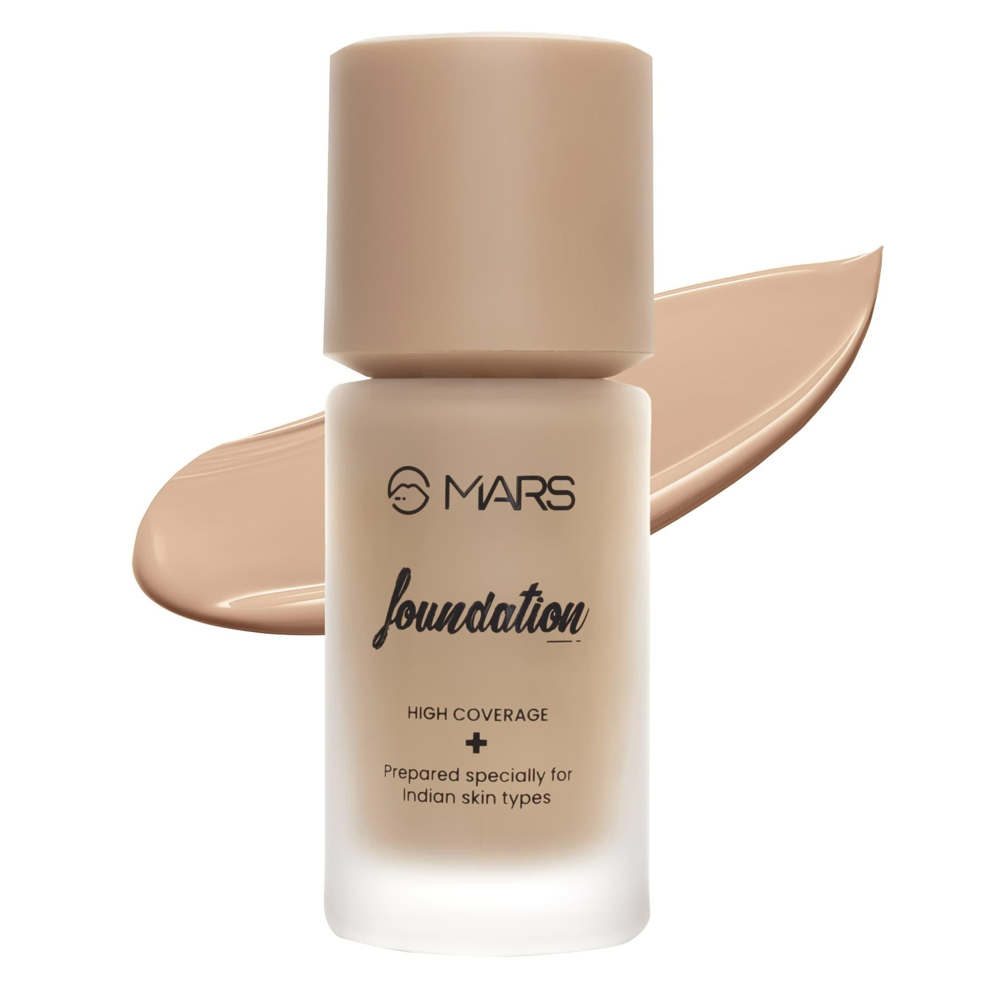 SPF50 PA++++ High Coverage Liquid Foundation | Blemish Free & Blendable Foundation for Makeup (40ml) (SHADE-06)