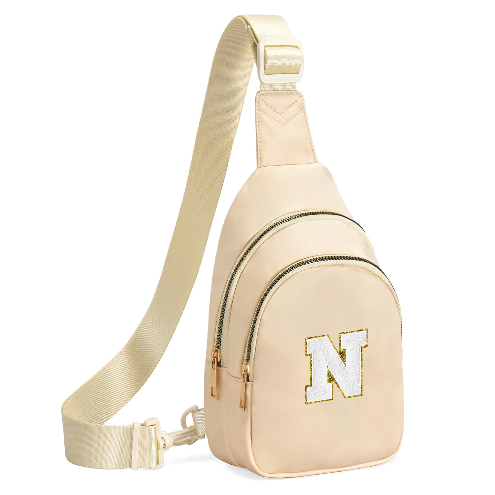 Viverte Birthday Gifts for 7 8 9 10 11 12 13 Year Old Girls Small Initial Sling Bag Cross Body Bag Fanny Pack for Girls