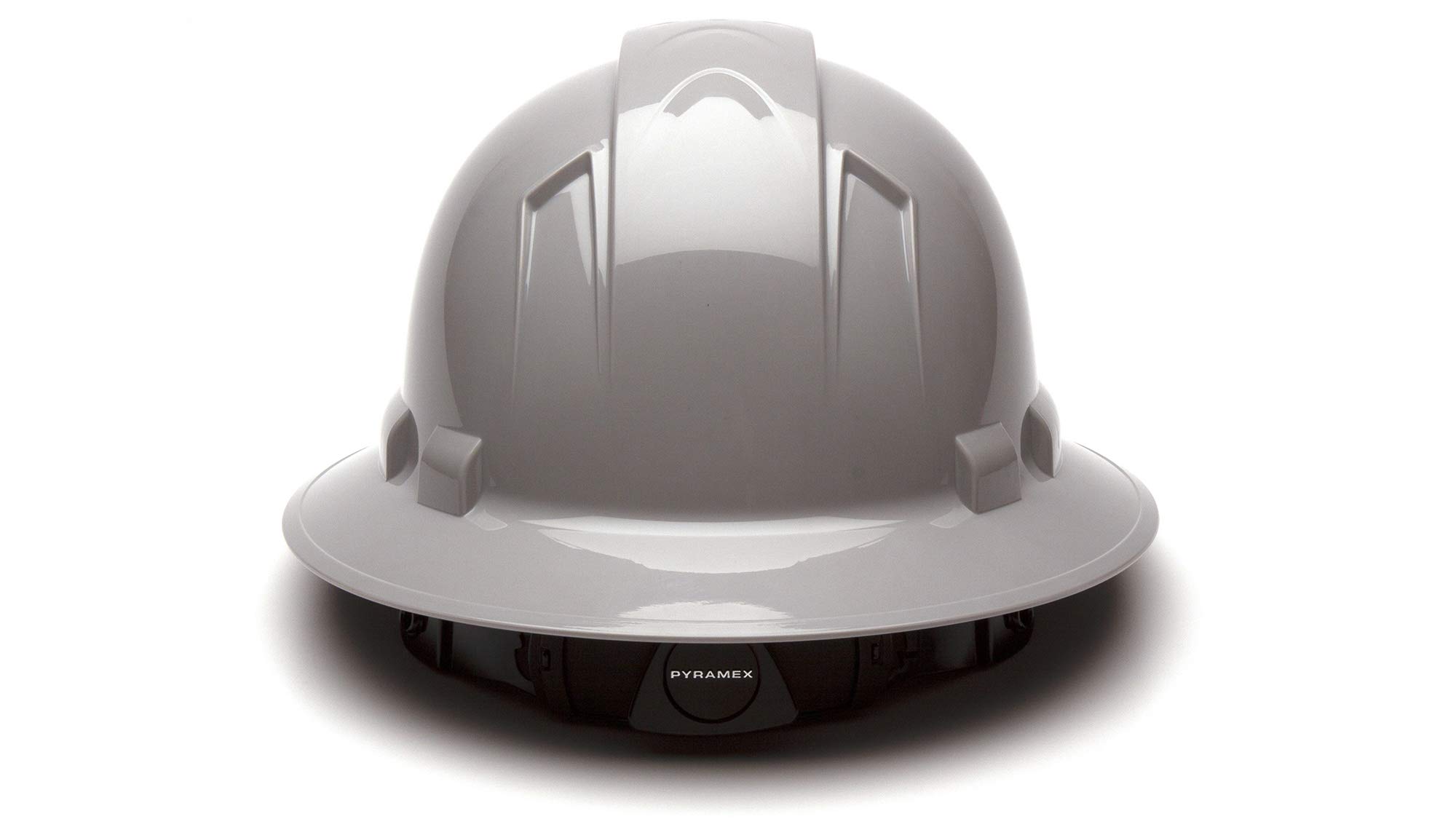 Amazon.com: Pyramex Ridgeline Full Brim Hard Hat 4 Point
