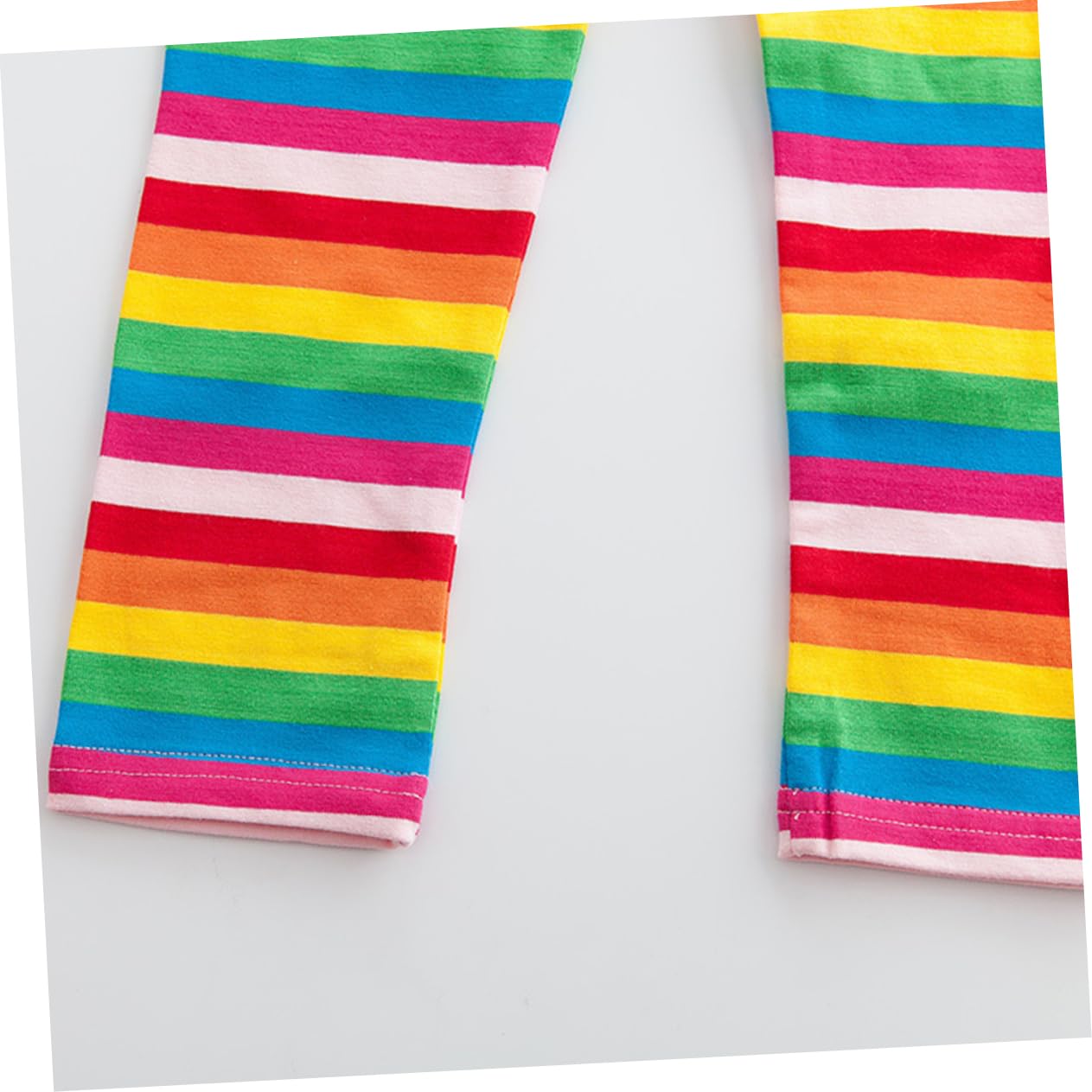GALPADA Leggins 3 Piezas Polainas Las niñas Polainas Arcoiris Chicas Leggings arcoíris Polainas algodón Primavera otoño pantalón cómodo y Elegante versión Coreana Pantalones