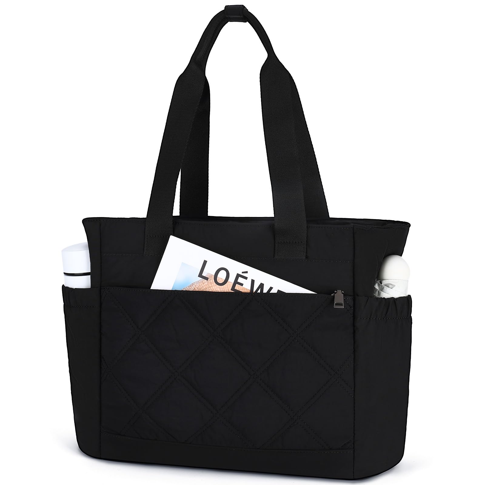 Chase Chic Torebka damska, duża torba na laptopa o przekątnej ekranu 15,6", do pracy, podróży