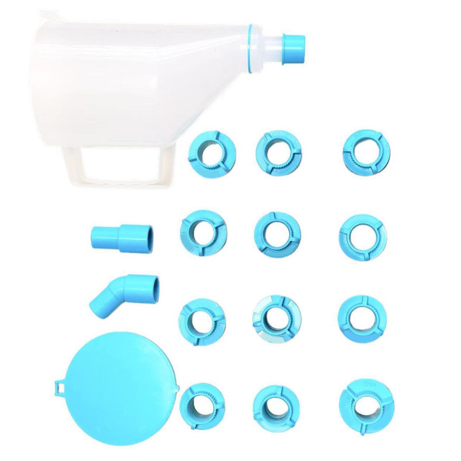 Kit De Embudo De Multiusos Herramienta De Filtro De Motor Para Automóvil | Embudo De Para Vehículo, Cocina Y Llenado Líquido Refrigerante Motor