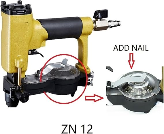 Oil-Free Pneumatic Staple Gun Heavy-Duty Stapler Pneumatic Pins Gun Pins Staplers Air Tools Air Stapler