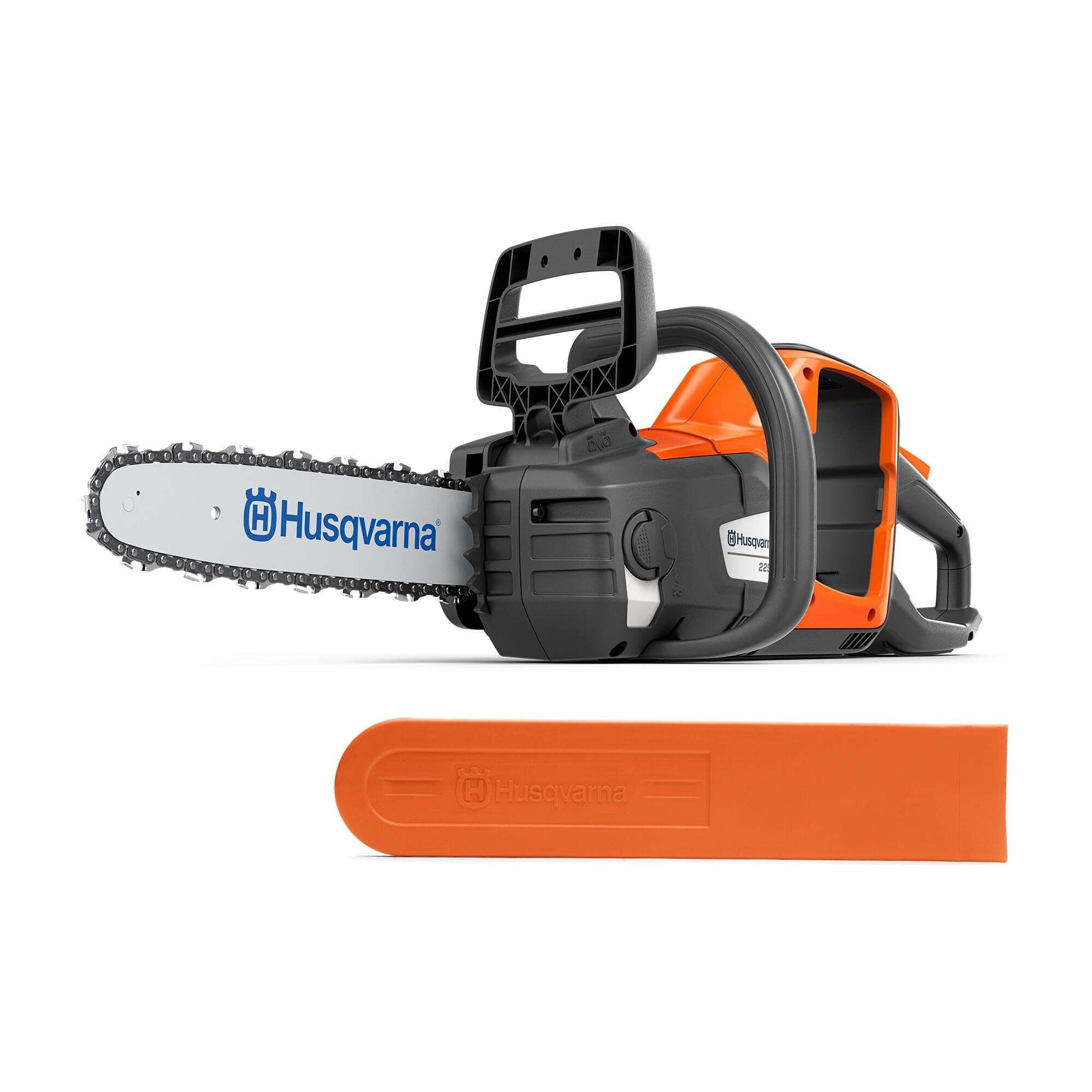 Pilarka akumulatorowa Husqvarna 225i z akumulatorem 36 V i ładowarką – bezprzewodowa, idealna do przycinania i pielęgnacji ogrodu
