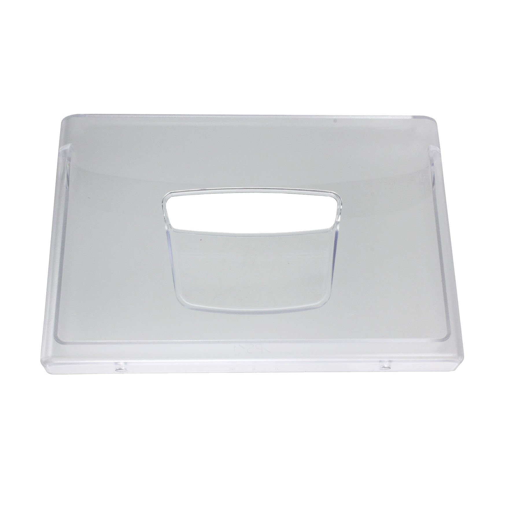 Indesit NBAA33NFNXD NBAA33NFNXDU PBAA33FDUK Panel de cubierta frontal de plástico para cajón de ensalada y verduras (240 x 160 mm)