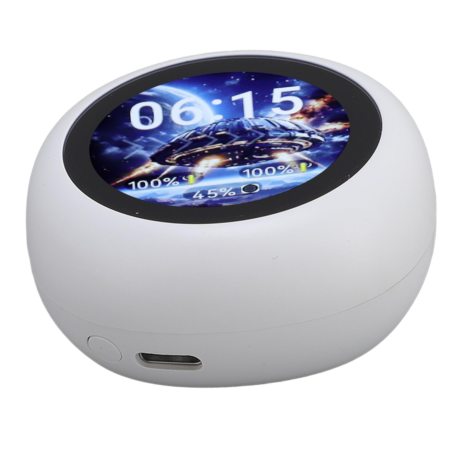 Generic Auricolari per Traduttore di Lingue Traduzione Wireless in 144 Lingue Bluetooth 5.4 per Viaggiatori e Professionisti (WHITE)
