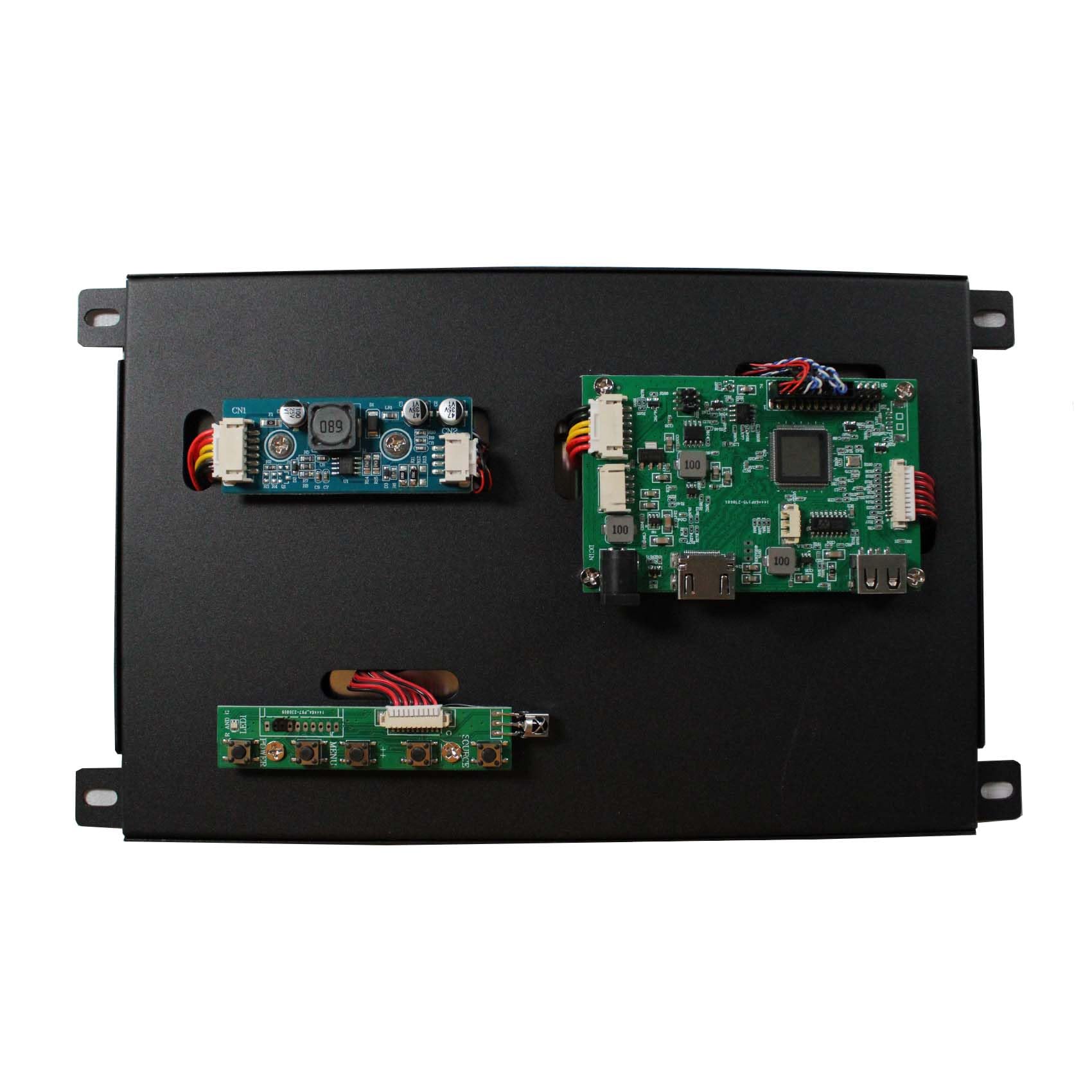 VSDISPLAY 10,1 pollici 1280x800 IPS piccolo schermo LCD 1000 pidocchi pannello di visualizzazione ad alta luminosità con cassa del metallo, supporta l'ingresso video USB