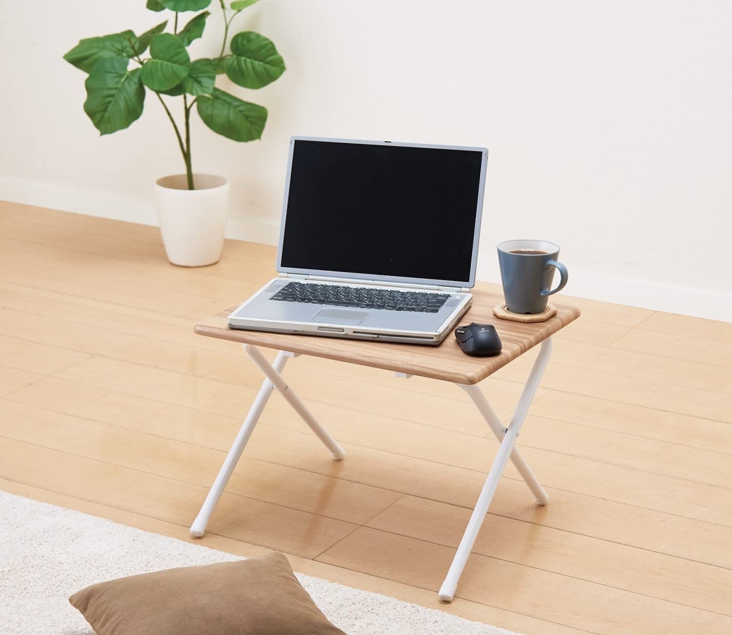 Amazon｜パール金属 テーブル 机 デスク フォールディング ロー