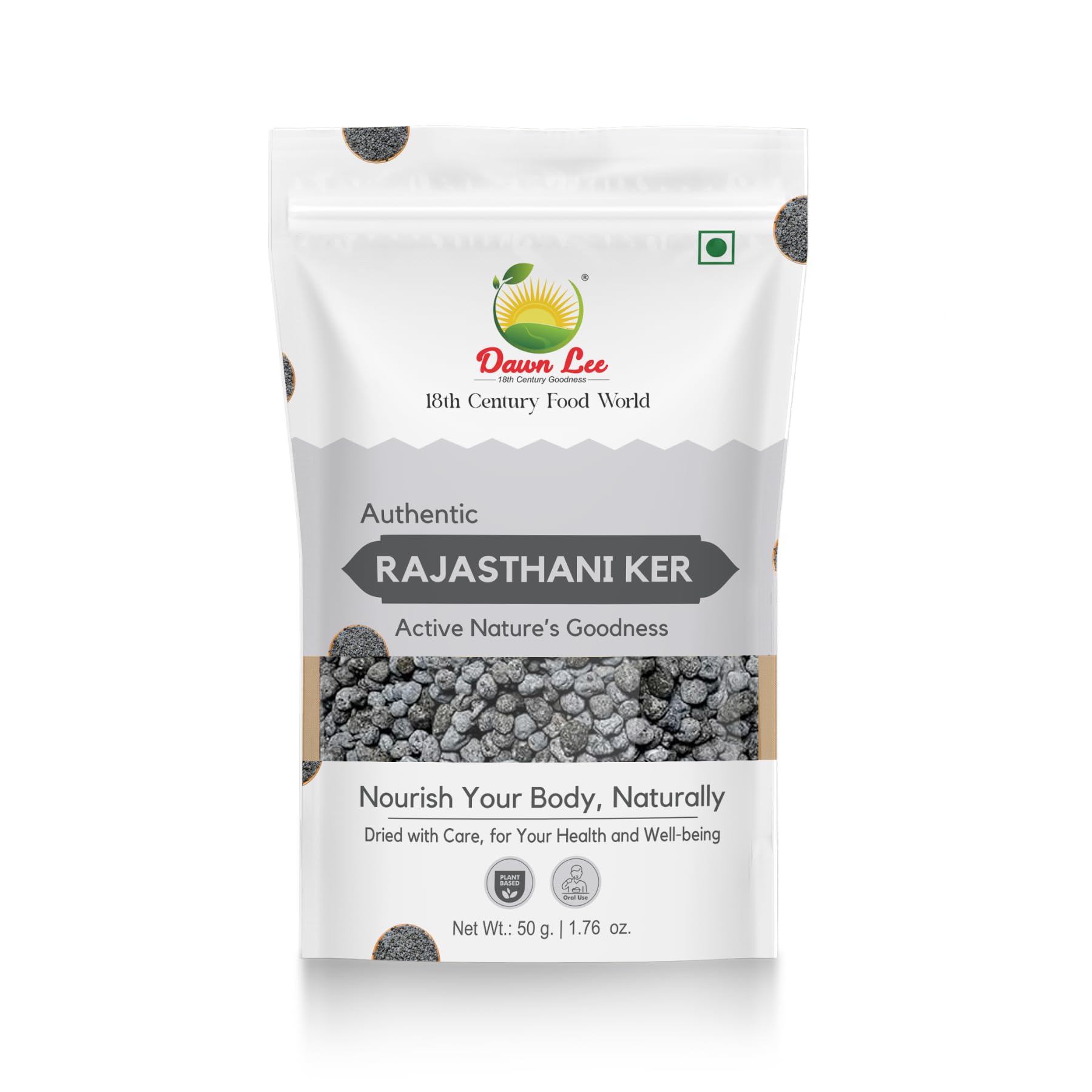 Dawn Lee 18th Century Goodness Rajasthani Ker- Dry Sangri- Ready to Cook Recipe- Marwadi Sabji- Authentic Marwari Dried Kair- Vegetables- Panchkutta Mix- Sangari- Distinctive Taste Nutritional Merits- Assist in Minimizing Cholesterol Levels-50GM-image-29