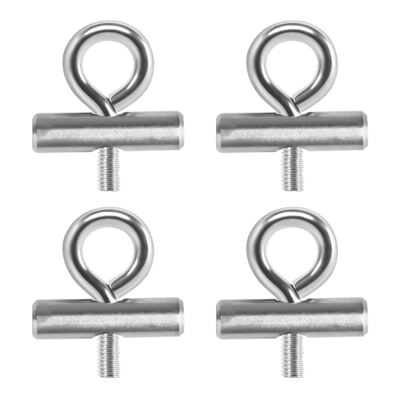 ShiFaKa 4 Stück Kederleiste Haken, Kederstopper 8-10mm Stopper, Edelstahl Markisenhaken für Kederschiene Zubehör für Camping Zelt Boot Caravan Campervan Wohnwagen Wohnmobil zubehörs