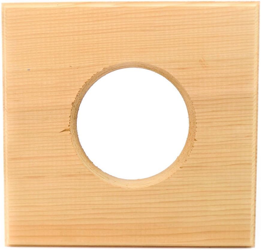 Clear Cedar Light Block - 7.5 inch x 7.5 inch