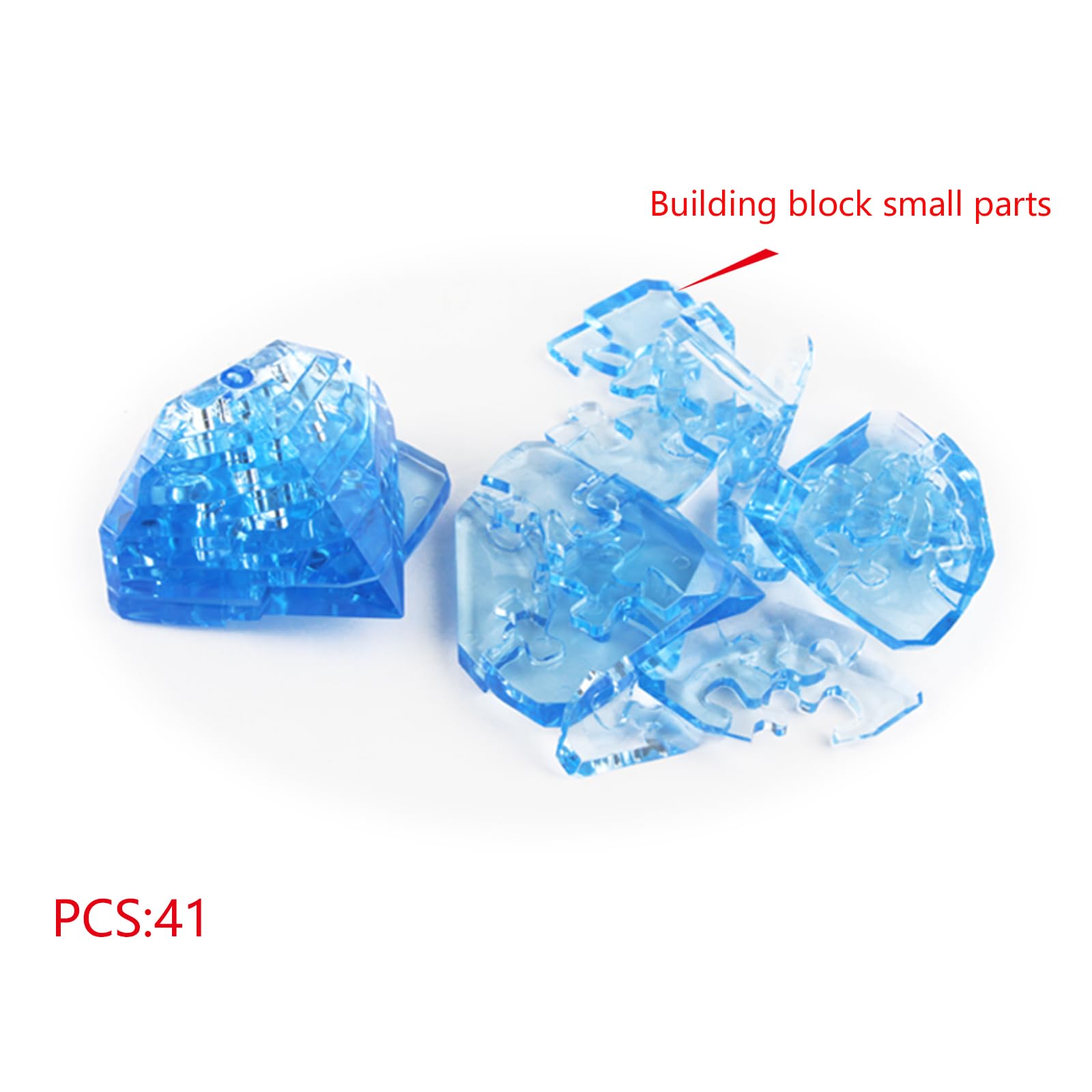 no.108 ブルーダイヤモンドとSpark crystal Amazon.com: BTYYIHEX 3D Crystal Diamond Puzzle, Crystal Puzzle