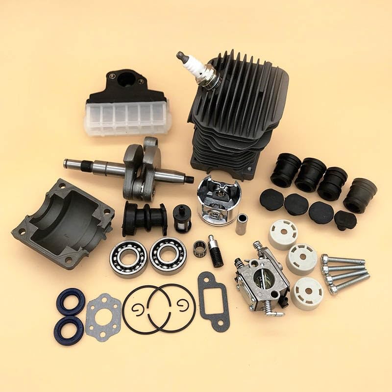 1 zestaw 42.5MM części do pił łańcuchowych silnik zespół silnika tłok cylindra gaźnik AV dla Stihl MS250 MS230 025 023 MS 250 230 części zamienne