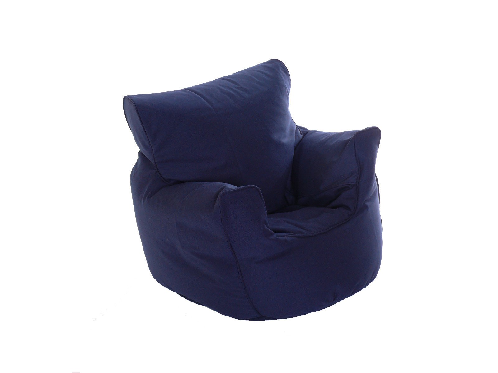 Child Size Bean Seat With Beans Navy Blue