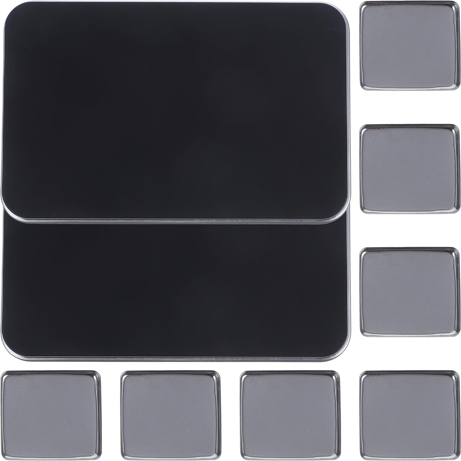 Palette Ombretti Vuota Portatile in As, Set 2 Pezzi per DIY