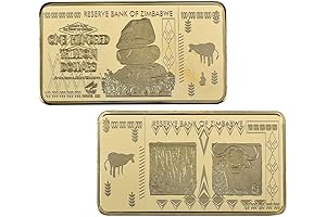 Gold Zimbabwe 100 Trillion Bar: A Novelty Gift with Historical Significance