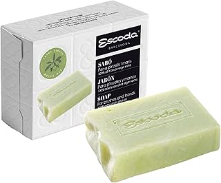 Escoda | Olive oil brush soap | Soap for cleaning brushes and hands | 100g per bar | 1 Bar of soap | For all types of brushes