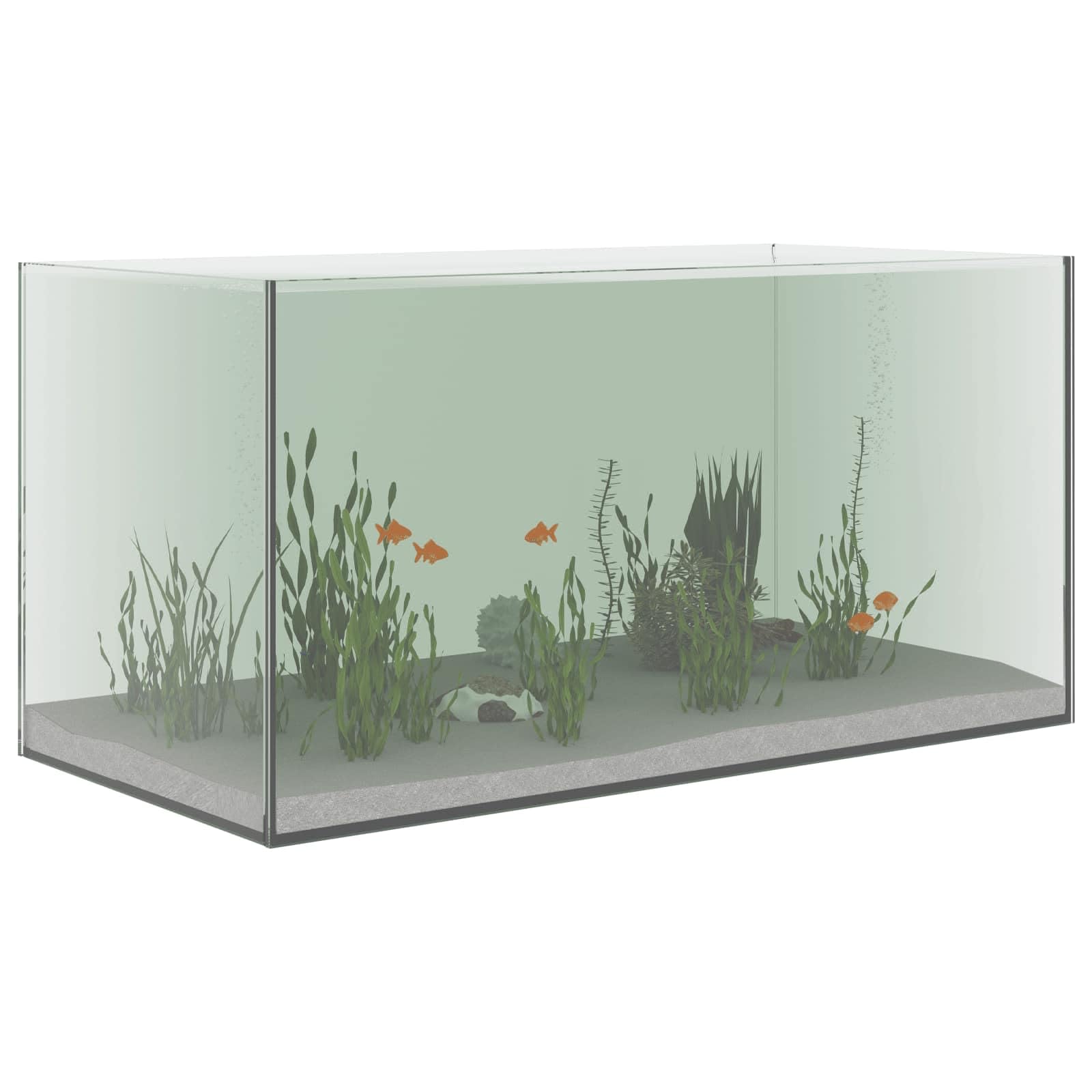 Generisch Aquarium mit Speicher Transparent 60 x 30 x 30 cm Glas,Tier- & Haustierbedarf,Haustierbedarf,Aquaristik,Aquarien-42020384