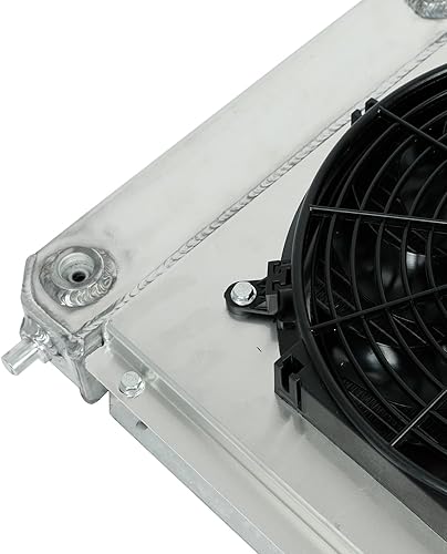 Miniatura 153 de Radiador de aluminio AA5052 de 3 filas compatible con Dodge Ram 2009-2021 1500 2500 3500 4000 V6 V8 Pickup AT/MT 3 filas,1 fila,Ventilador