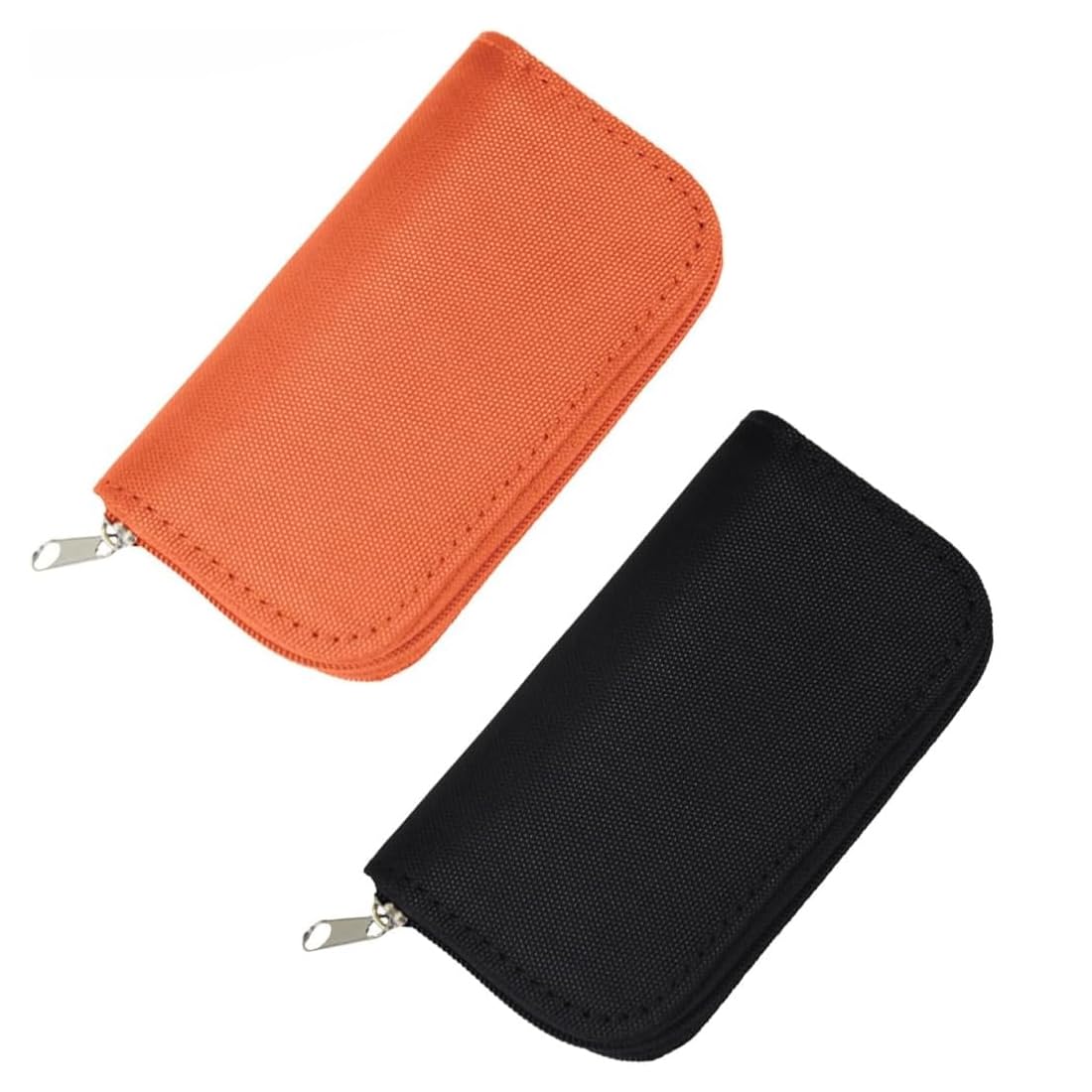 2 Pezzi Custodia per Schede di Memoria, Custodia per Memory Card,Porta Schede SD, 22 Fessure, 18 Slot per Schede per SD, SDHC, Micro SD, Mini SD e 4 Slot per Schede CF, Microfibra
