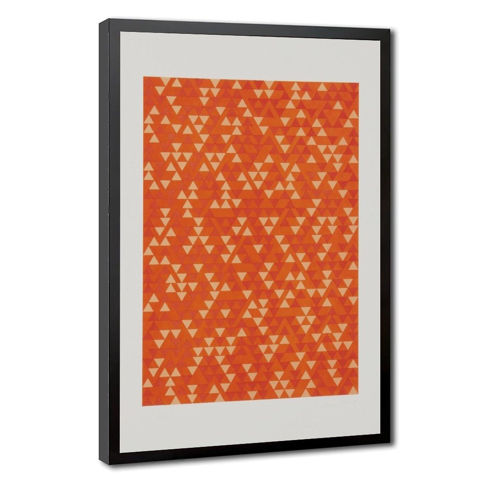 - CFIOZYOS TR I by Anni Albers Art Wall Decoration Poster Family Bar Restaurant Garage Cafe Art Sign Gift Black Frame 08x12in