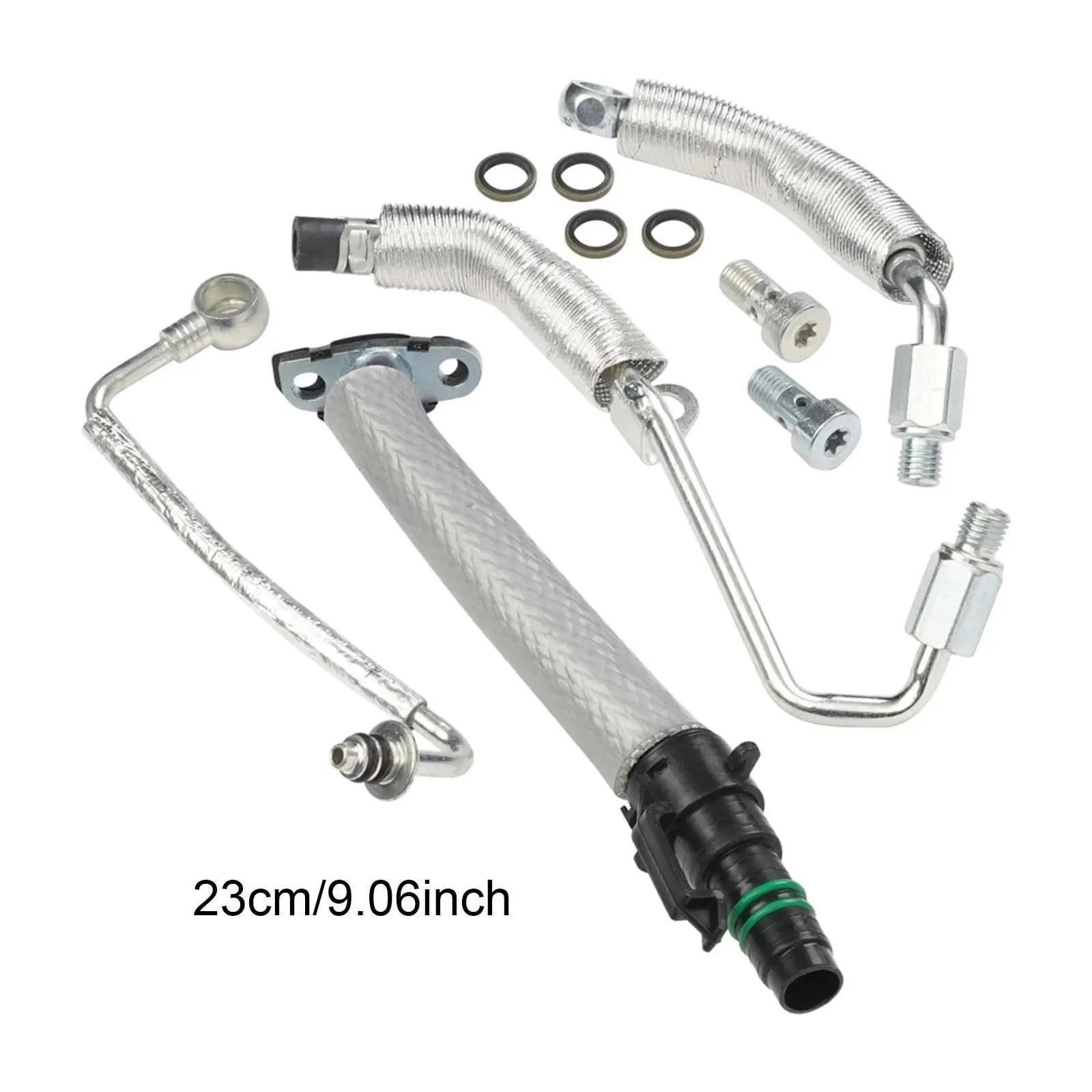 Pression Convertisseur Valve Kit tuyau connecteur turbocompresseur, accessoires remplacement pour Chevy, Kit remplacement ligne turbocompresseur 55567067