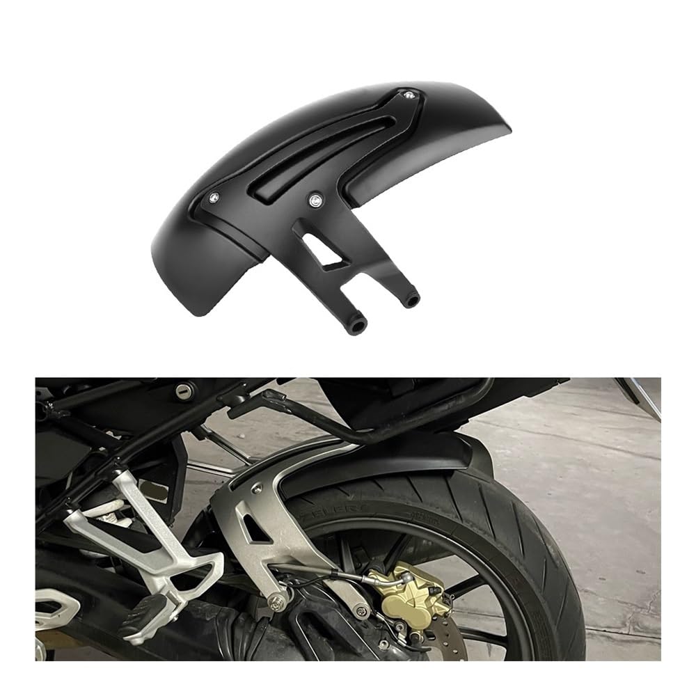 VUIUYOIES Parafango Protettivo Anteriore/Posteriore Per BMW R1250 R1200 – ABS E Alluminio – Argento - 4