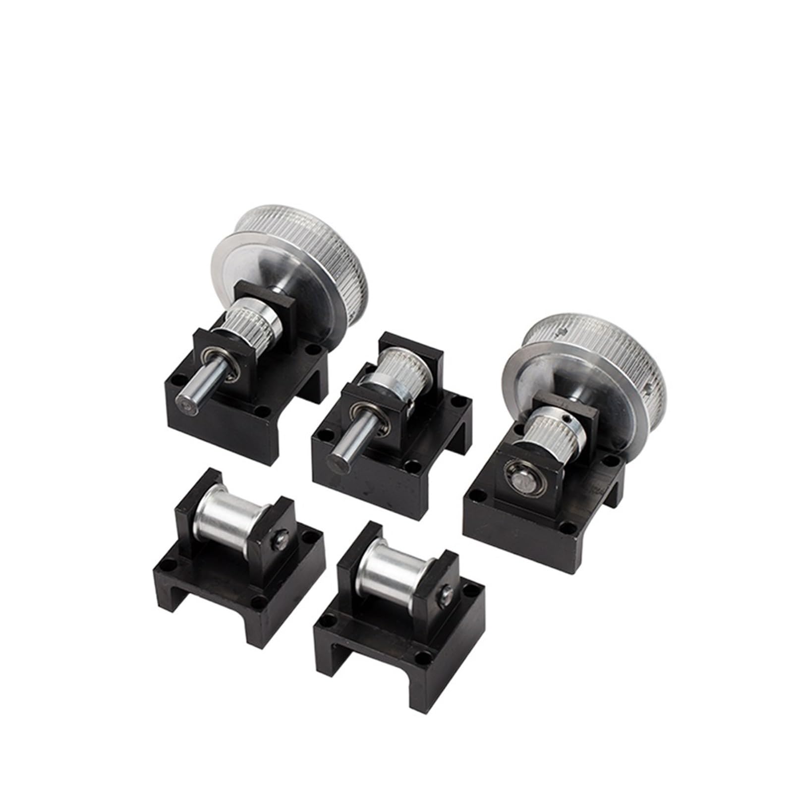 CO2 Laser Lens Beam Laser Gear Base Set Machine Mechanical Parts for Laser Engraving Cutting Machine for CO2 Laser Cutting Equipment(D X-axis Tensioner)