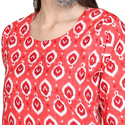 Image of Pinkmint Designer Woman's Crepe Multicolored Straight Kurta [A-355-330]
