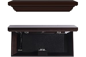 Concealment Gun Shelf with Hidden Trap Door: The Ultimate Wall-Mounted Gun Storage Solution