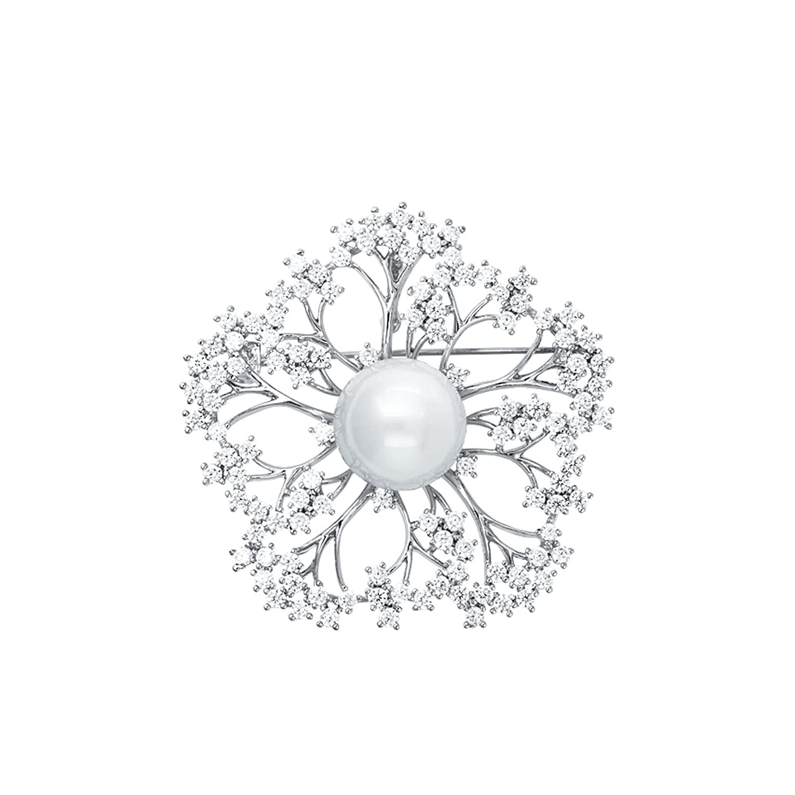 Broche de Mujer Broches de Diente de león Vestidos Chales Broche de Temperamento Alfileres para Mujer Broche de Perlas de Concha Femenina Joyería - para Accesorios de decoración de Disfraces Broches