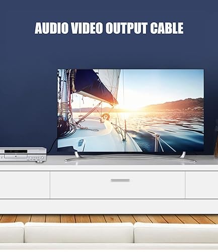 Miniatura 7 de Cable de video para videocámara AV de 0.138 in a RCA, 0.138 in, 18 TRRS macho a 3 RCA macho, cable adaptador para TV, teléfonos inteligentes, MP3,