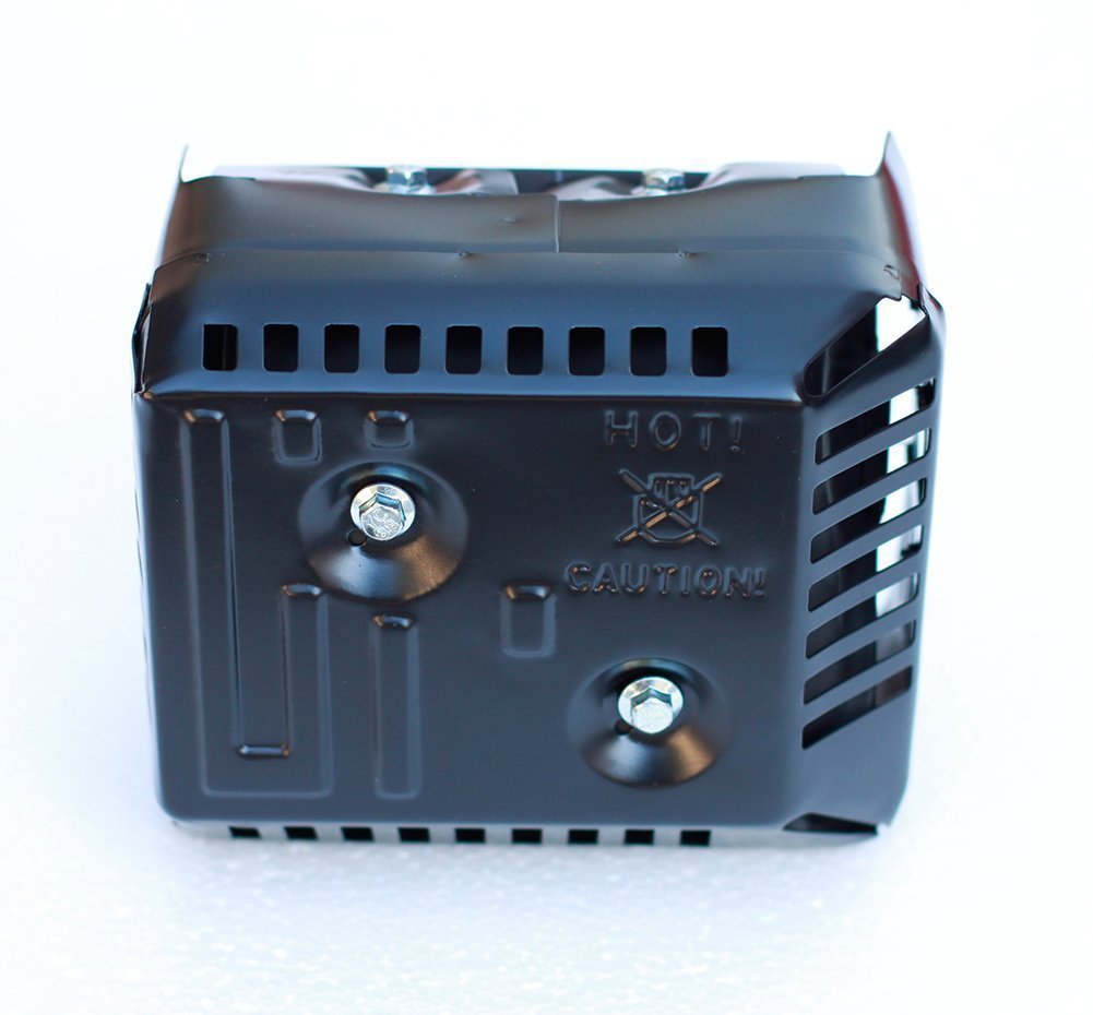 Carkio - Juego de silenciador de escape con filtro de aire compatible con Honda GX160 5.5HP GX200 6.5HP