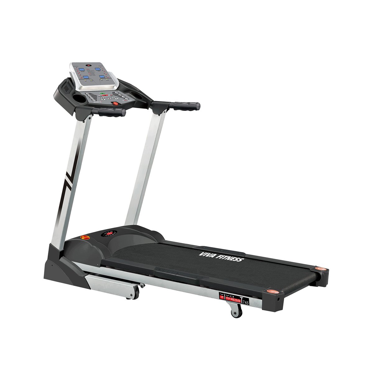 Viva Fitness T-745 Motorized Treadmill - Black, 16 km/h, LCD Display, Home Use, No Assembly Required, Adults, Installment Payment Option-image-32