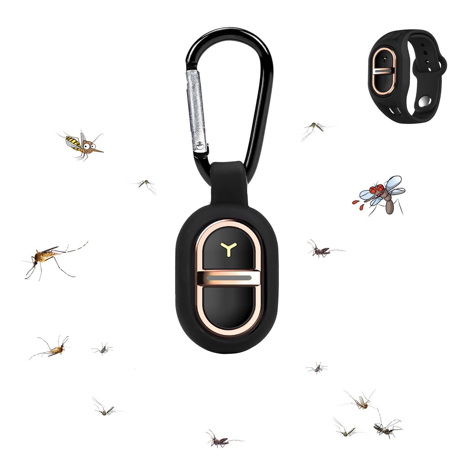 Amazon.co.jp: 【Amazon.co.jp 超小型虫よけ器】超音波 蚊よけ